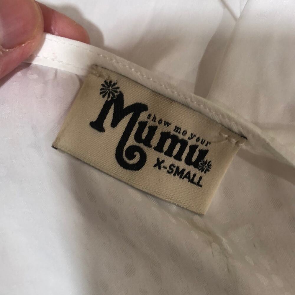 NWOT Show me Your Mumu Virginia white mini dress XS - Picture 9 of 11